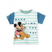 Camiseta Manga Corta Mickey