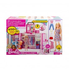 Armario Deluxe con Muñeca Barbie y Accesorios