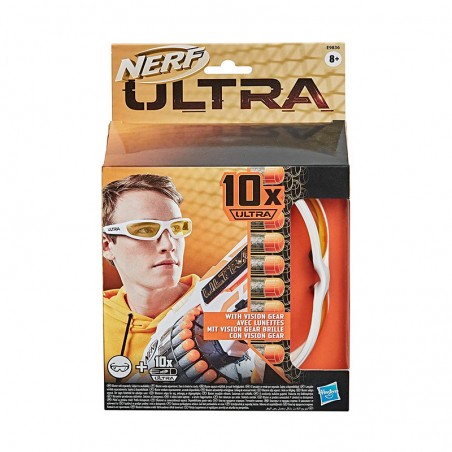 Gafas + 10 Dardos Ultra Nerf de Hasbro