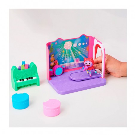  Gabby's Dollhouse, Purrfect - Casa de muñecas con 2 figuras de  juguete, 8 muebles, 3 accesorios, 2 entregas y sonidos, juguetes para niños  a partir de 3 años : Juguetes y Juegos