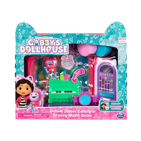 Sala de Música DJ Capucha de Gabby's Dollhouse