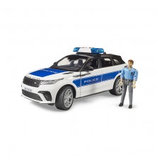 Coche Policía Range Rover con Figura Bruder