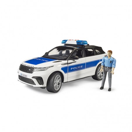 Coche Policía Range Rover con Figura de Bruder