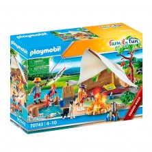 Playmobil Viaje de Acampada Familiar 70743