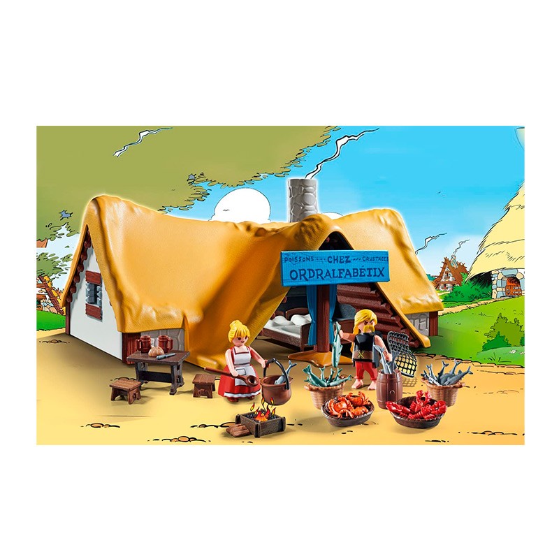 Playmobil Astérix - La Hutte D'Ordralfabétix (71266) - Neuf Dans Sa Boîte