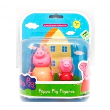 Pack 2 Figuras Coleccionables Peppa Pig