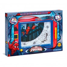 Pizarra Magnética Spiderman con Sellos y Lápiz