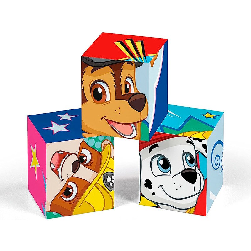 Puzle 12 Cubos Patrulla Canina de Clementoni