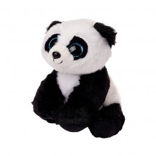 Peluche Oso Panda Blanco y Negro 15 cm