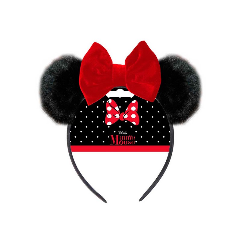 Diadema con orejas Minnie Mouse