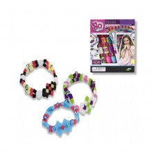 Set para Crear Pulseras con Abalorios y Complementos