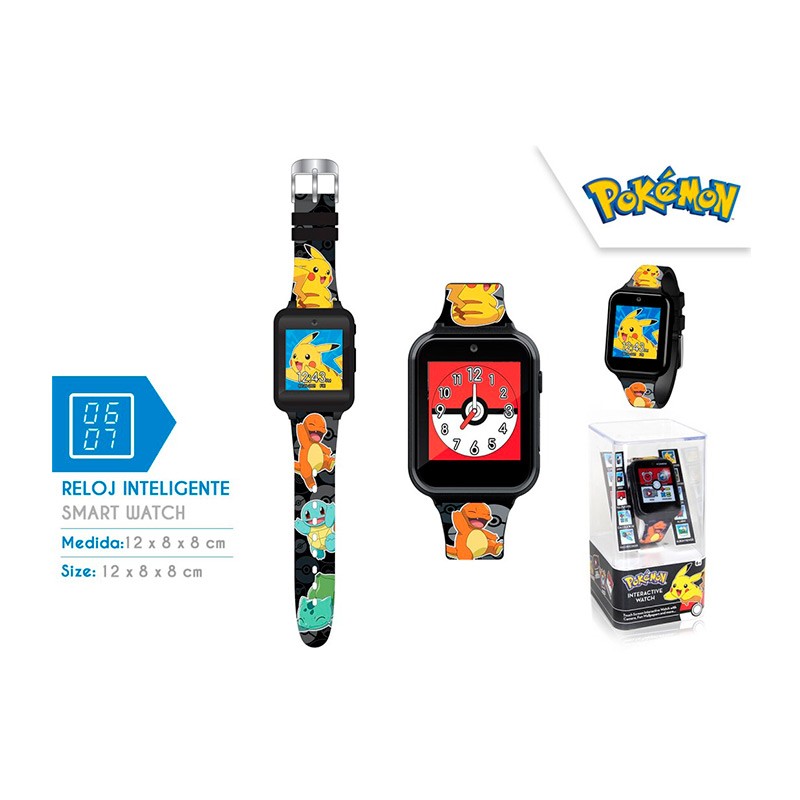 Reloj digital Pokémon para niños