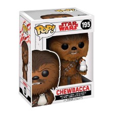Funko Pop Figura Chewbacca con Porg