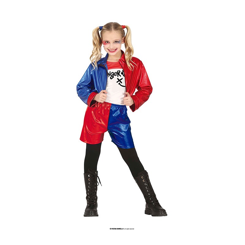 Disfraz de Harley Quinn Talla 7-9 Años