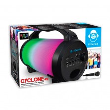 Altavoz Portátil Negro con Micrófono