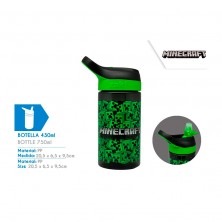Cantimplora Minecraft 450 ml