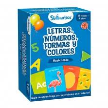 Flash Cards: Letras, Números, Formas y Colores
