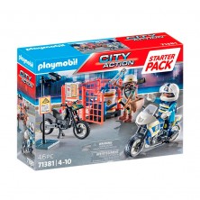 Playmobil Starter Pack Policía 71381