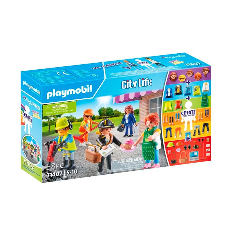 Playmobil My Figures 71402 Vida en la Ciudad