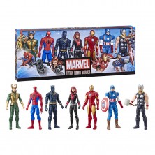 Pack 7 Figuras Titán Avengers