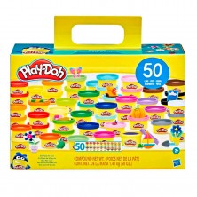 Pack 50 Mini Botes Plastilina Play Doh