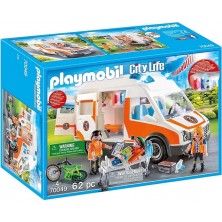 Playmobil Ambulància amb Llums i So 70049