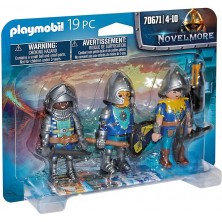 Playmobil Set 3 Cavallers Novelmore 70671