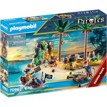 Playmobil Isla del Tesoro Pirata con Esqueleto 70962