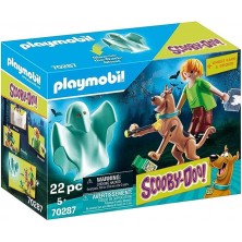 Playmobil Scooby-Doo Scooby i Shaggy amb Fantasma 70287