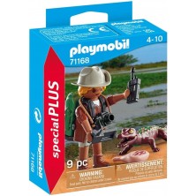 Playmobil Investigador con Caimán 71168