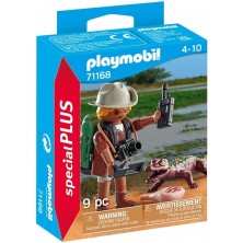 Playmobil Investigador con Caimán 71168