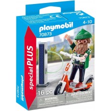 Playmobil Hombre con Patinete Eléctrico 70873