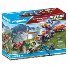 Playmobil Rescate Montaña Ciclista 70662