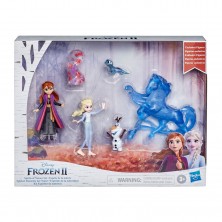 Set 3 Figuras y Caballo Frozen II