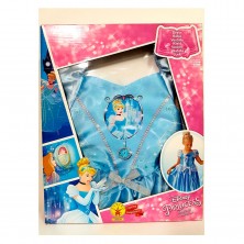 Disfraz Deluxe Cenicienta en Caja Talla L