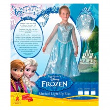 Disfraz Musical Elsa Talla L