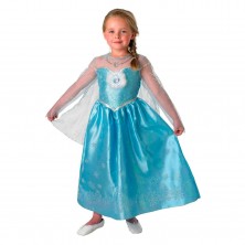 Disfraz Deluxe Azul Elsa Talla L