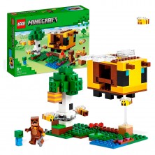 Lego Minecraft La Cabaña Abeja 21241