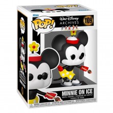 Funko Pop Figura Minnie Patinando Sobre Hielo