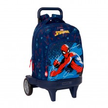 Mochila Grande con Carro Spiderman