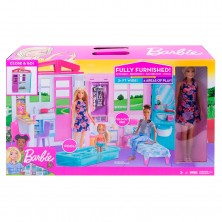 Casa Amueblada con Muñeca Barbie