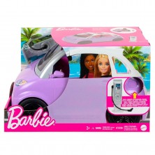 Coche Eléctrico Morado Barbie