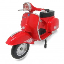 Moto Vespa Roja 1/18
