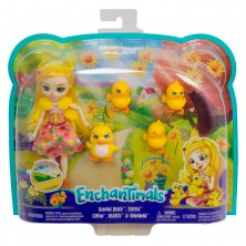 Enchantimals Muñeca Duck con Pato
