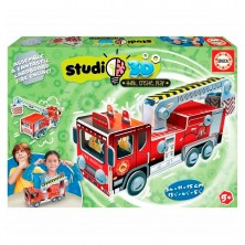 Studio 3D Camión Bomberos