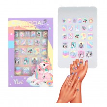 Top Model Set Uñas Postizas Pequeñas Unicornio