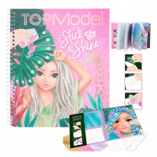 Top Model Libro para Colorear Stick & Shine