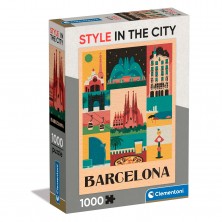 Puzle Style Barcelona 1000 Piezas