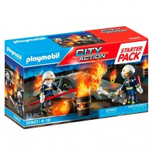 Playmobil Starter Pack Simulacro de Incendio 70907