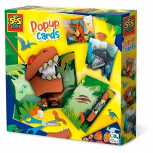 Tarjetas Desplegables de Dinosaurios